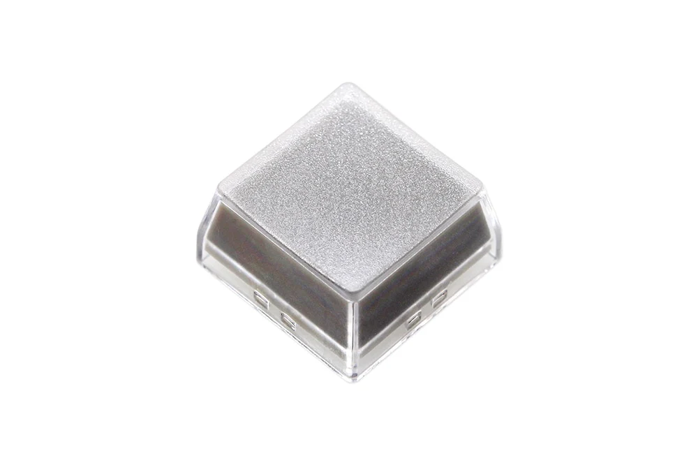 KP Frosted Top Keycap Double Layer Removable Relegendable Keycap Can add Stickers Paper for MX Stem Switch ESC Side Transparent - Image 4