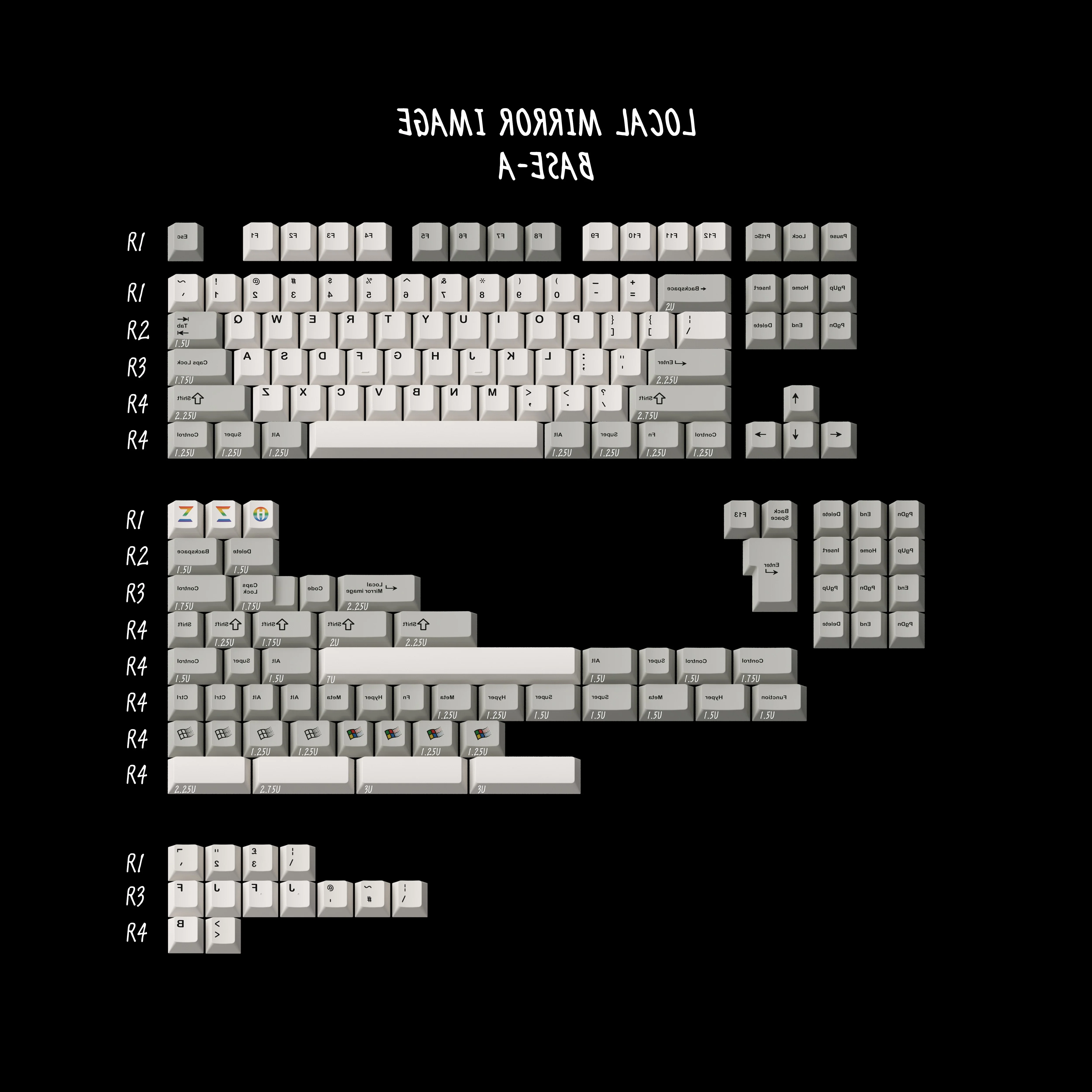 [CLOSED][GB] ZERO-G x Hammer works MIrror Image Cherry profile PBT Dye sublimation Keycaps LIMITED 100 sets - Image 28