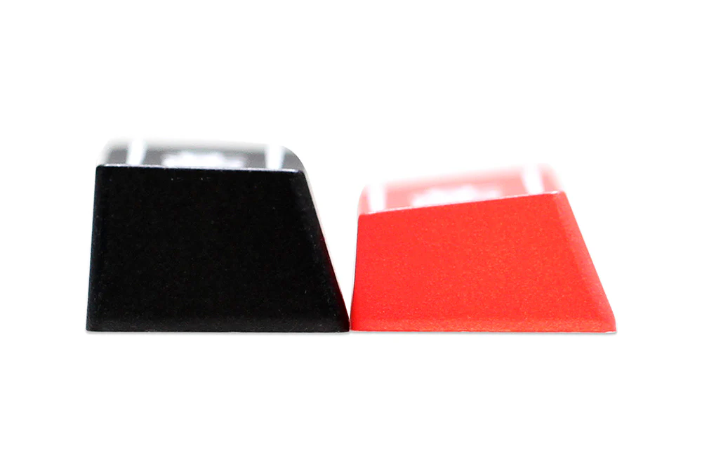 KPrepublic Novelty Shine Through Keycaps Silly Boy ABS Laser Etched back lit black red Enter Backspace OEM Profile Big Sucker - Image 10
