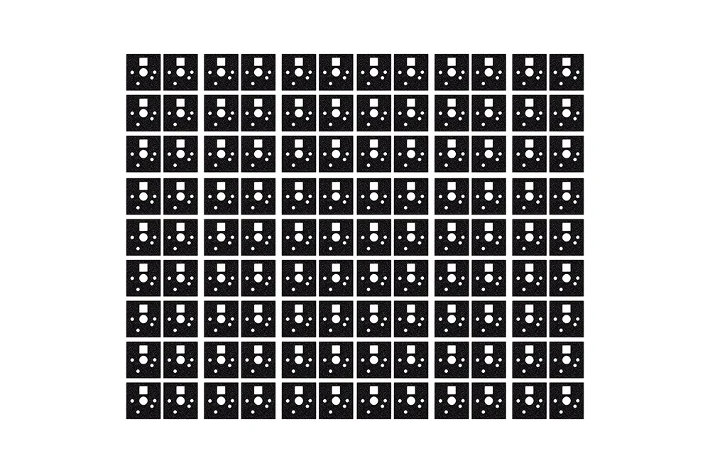 KPrepublic PCB Switch Pad Pads Stickers Foam EVA PE PORON Material for gasket improve sound quality BM60 BM65 BM68 XD64 BM80 - Image 15