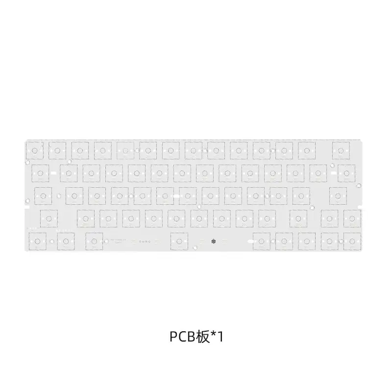 Latenpow Redstar60 Redstar 60 63 PCB Magnetic Keyboard PCB 0.02rt 8k 0.125ms Custom Kyeobard PCB GH60 Sparklink Software UV - Image 4