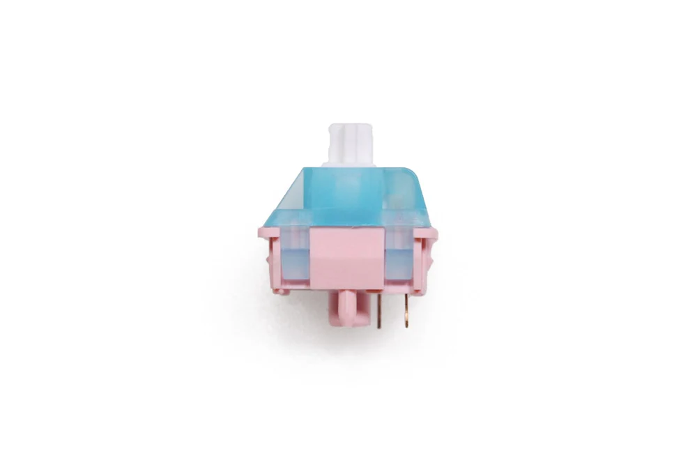 LCET Blue Pink Switch RGB Tactile 58g Switches For Mechanical keyboard mx stem 5pin Light Blue similar to holy panda - Image 4