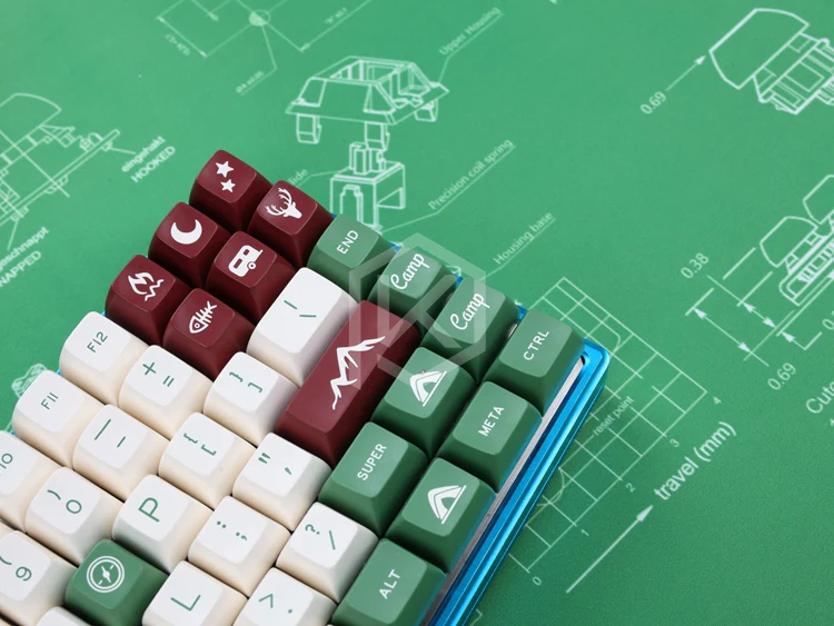 Mechanical keyboard Switch Mousepad cherry 900 400 4 mm non Stitched Edges Soft/Rubber High quality - Image 8