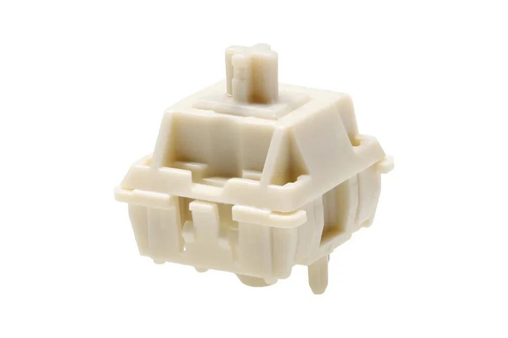 MMD Cream Switch V4 Linear Switch RGB SMD 5pin 45g 55g for Gaming Mechanical Keyboard POM Milk White MX Stem for BM60 BM65 87 - Image 2