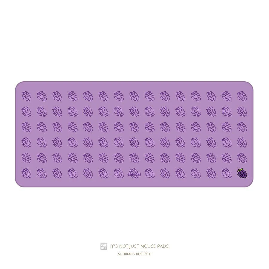 Mousepad harvest season Fruit Stitched Edges /Rubber High quality soft Jacquard fabric - Image 13