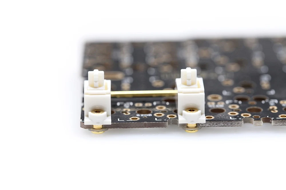 MOYU Gold Plated Pcb screw in Stabilizer for Custom Mechanical Keyboard gh60 xd64 xd84 6.25x 2x 7x xd96 xd87 blue BM60 BM65 BM68 - Image 6