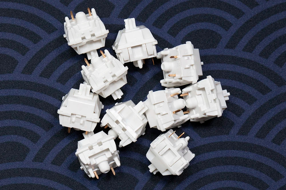 NEO White Switch Linear Switch 53g for Gaming Mechanical Keyboard 5pin PC Nylon LY Slightly Pre Lubed - Image 2