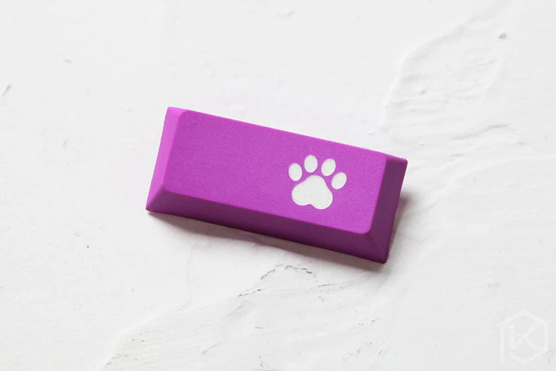 Novelty cherry profile dip dye sculpture pbt keycap for mechanical keyboard laser etched legend cat pad enter black red blue - Image 8