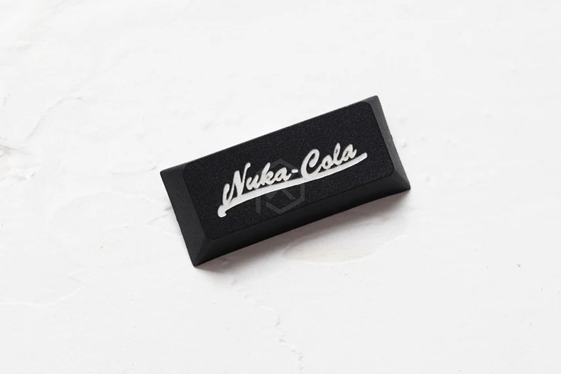 Novelty cherry profile dip dye sculpture pbt keycap for mechanical keyboard laser etched legend nuca cola enter black red blue - Image 9