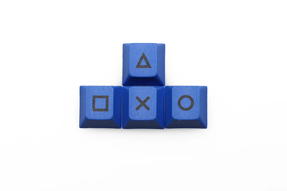 Novelty cherry profile Dye Sub pbt keycap ps4 button Dye Sub Tech r4 r3 r2 1x - Image 9