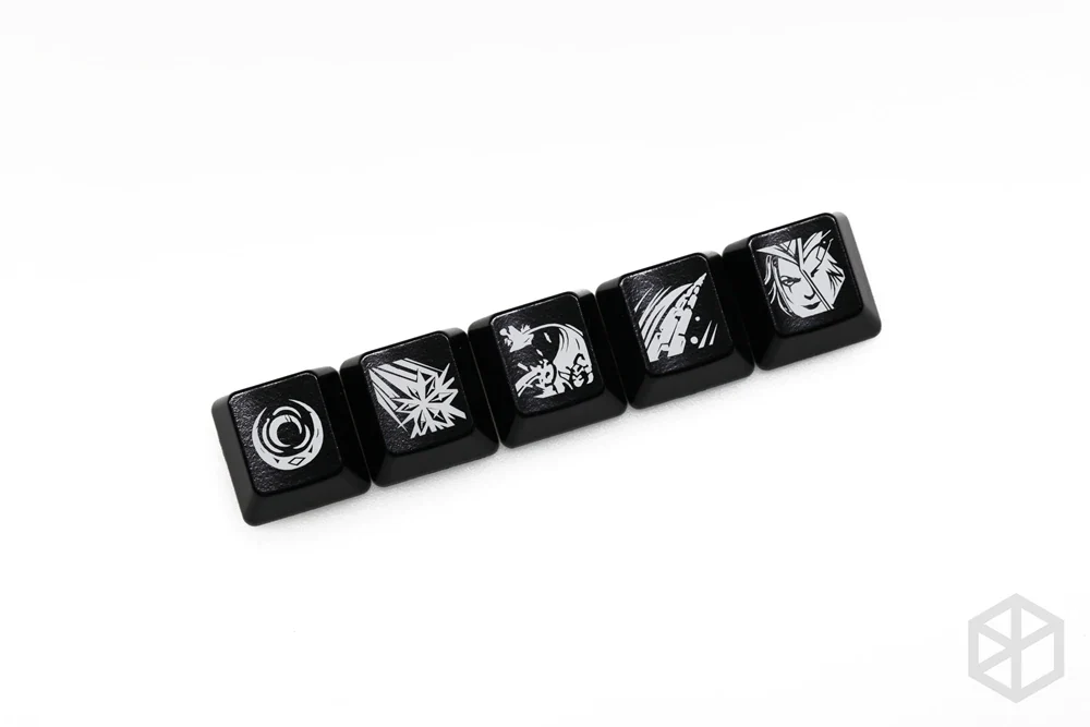 Novelty Shine Through Keycaps ABS Etched lol black red r2 hero skill Evelynn Team - Image 6