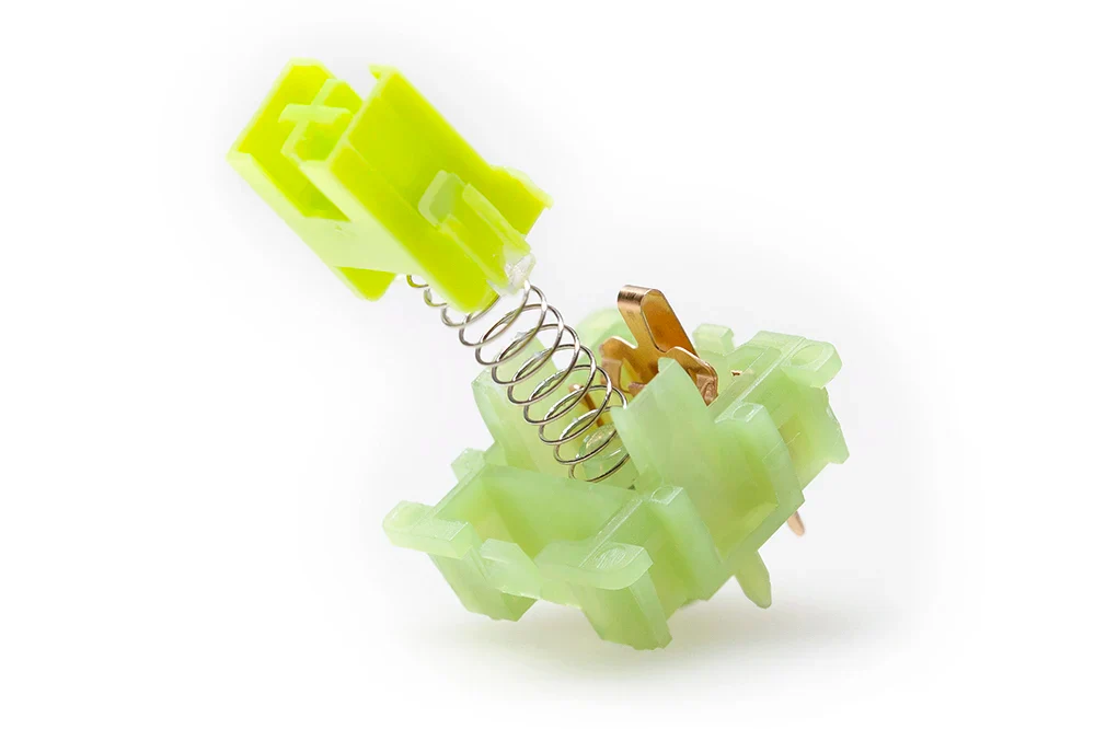 Outemu Silent Peach V3 Switch Silent Lemon V3 Switch Linear Tactile Lime for Mechanical Keyboard POM PA66 Factory Lubed - Image 11