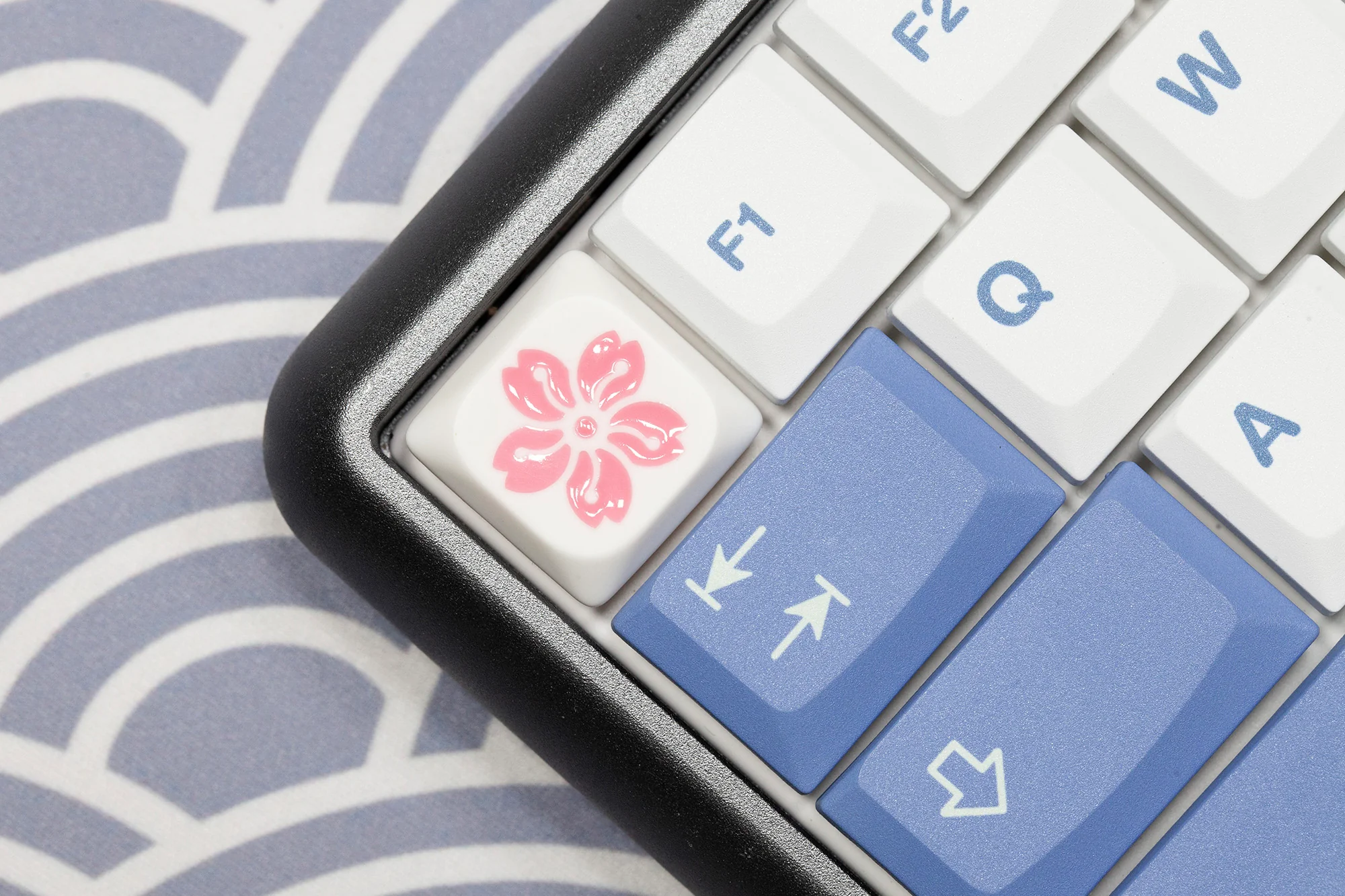 Sakura Resin Artisan Keycap Low Profile Keycap for Low Profile MX Stem Mechanical Keyboard Handmade Pink Novlty Keycap - Image 12