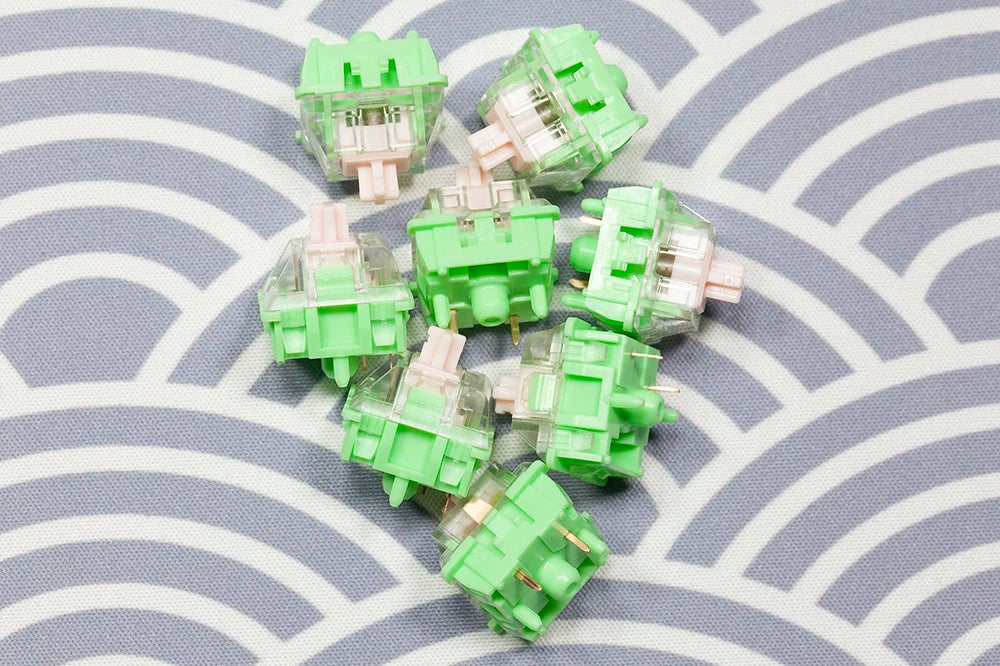 SG Apple Pie Switch Linear Switch 5pin RGB SMD 41g 55g mx switch for mechanical keyboard 50M PA12 POM LY Long Spring - Image 2
