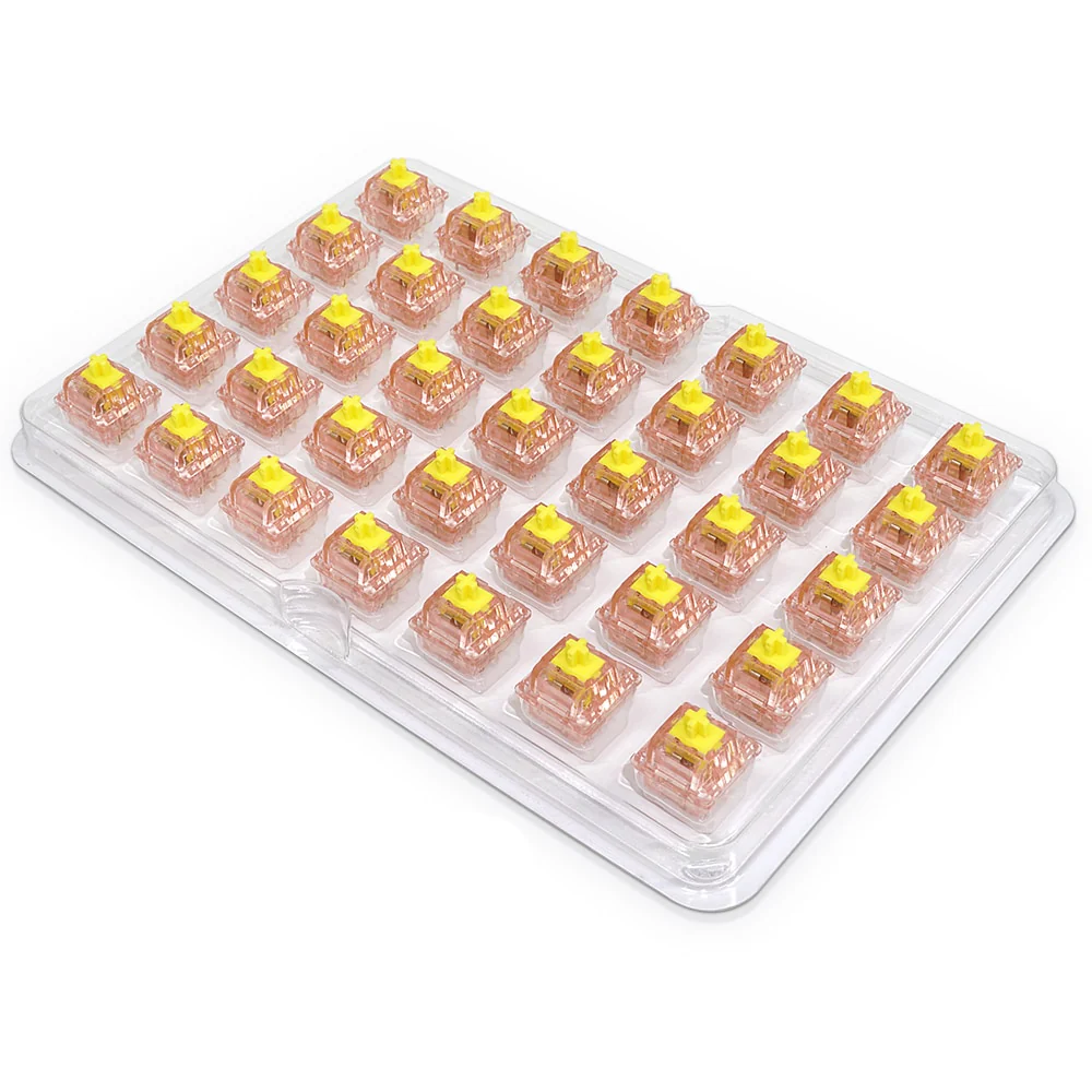 SKYLOONG Chocolate Switch 5pin SMD RGB mx stem switch for mechanical keyboard Brown Yellow Silent Red Silver Milk Rose 35 in 1 - Image 12