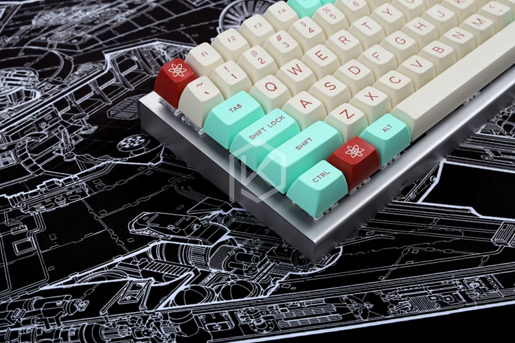 stainless steel enclosed case for xd84 eepw84 75% mechanical keyboard - Image 4