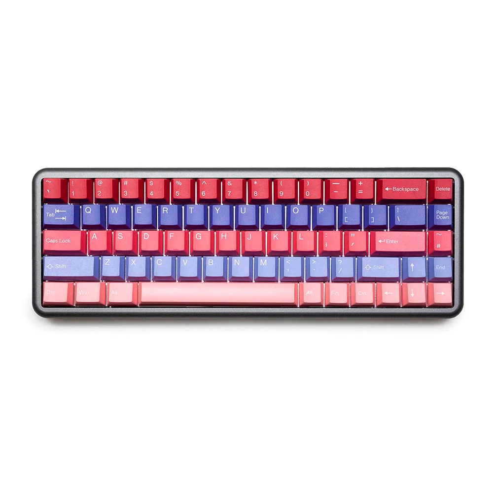 Taihao Berry Macaron Keycap ABS Doubleshots Keycap OEM Profile for mechanical keyboard gradient Colorway