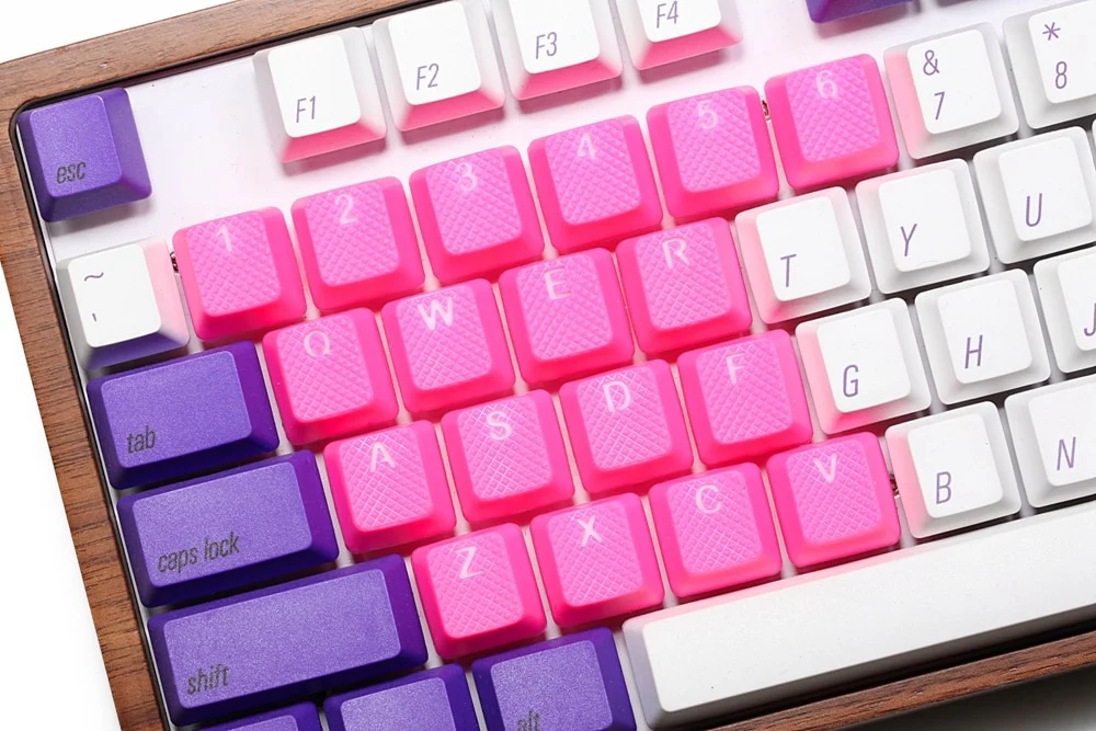 taihao Gaming Keyset Rubberized Doubleshot OEM Profile shine-through of 22 key - Image 4