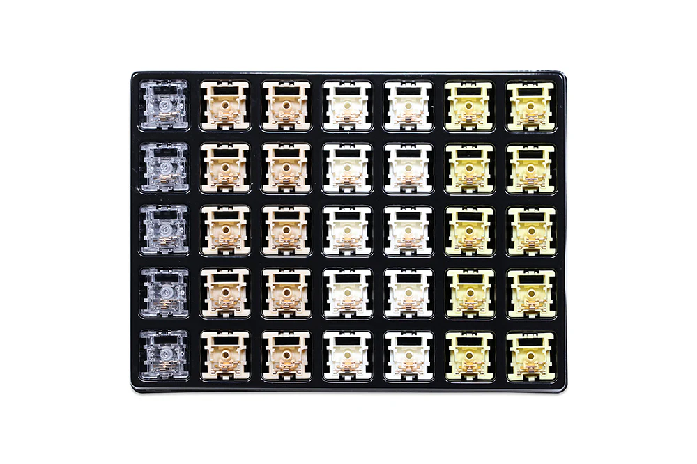 TECSEE Ice Cream Linear DIY Switch 5pin RGB SMD 62g 58g mx switch for mechanical keyboard 60m Nylon UPE POM HPE PME PC - Image 5