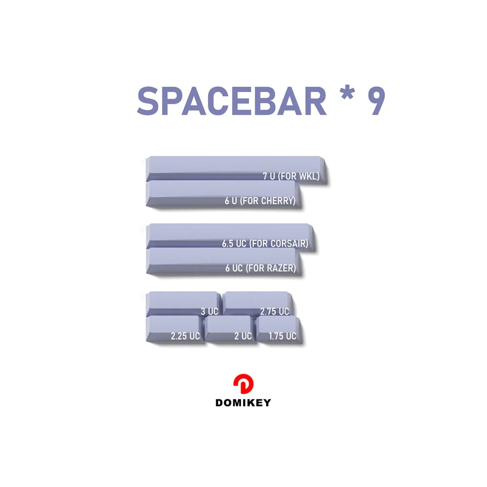 [Wholesale]Domikey Hush Deep Sea Cherry Profile abs doubleshot keycap for mx keyboard poker 87 104 xd64 xd68 xd84 BM60 BM65 BM68 BM80 - Image 12