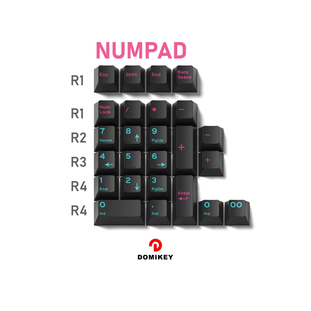 [Wholesale] Domikey Miami Night Cherry Profile abs doubleshot keycap for mx keyboard poker 87 104 gh60 xd64 xd68 xd84 BM60 BM65 BM68 BM80 - Image 10