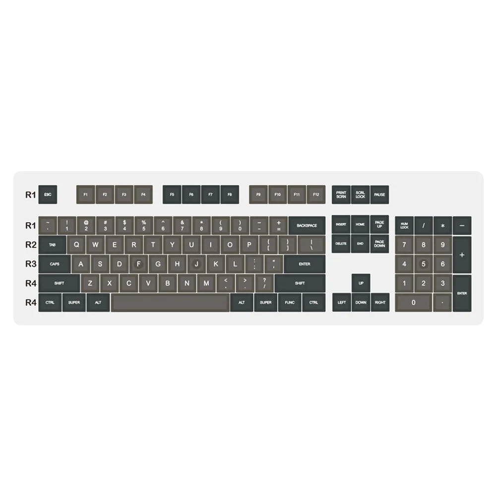 [Wholesale] Domikey SA abs doubleshot keycap Classic Dolch SA profile for mx stem keyboard - Image 16