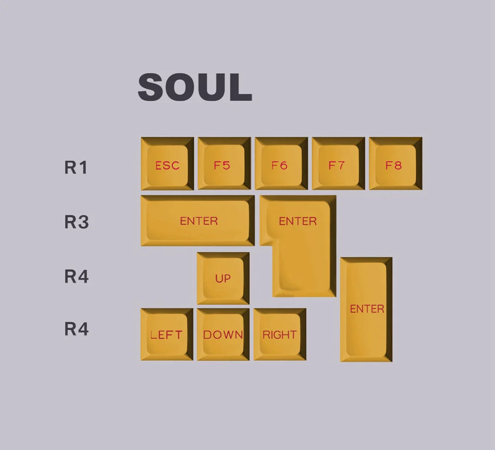 [Wholesale] Domikey SA abs doubleshot keycap set 00 PROTOTYPE profile for mx stem keyboard poker 87 104 gh60 xd64 xd68 xd84 xd96 xd75 xd87 - Image 10