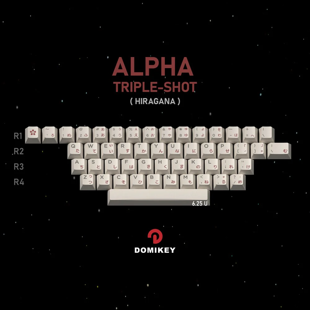 [Wholesale]Domikey Astronaut Cherry Profile abs doubleshot keycap for mx stem keyboard poker 87 104 gh60 xd64 xd68 xd84 BM60 BM65 BM68 BM80 - Image 7