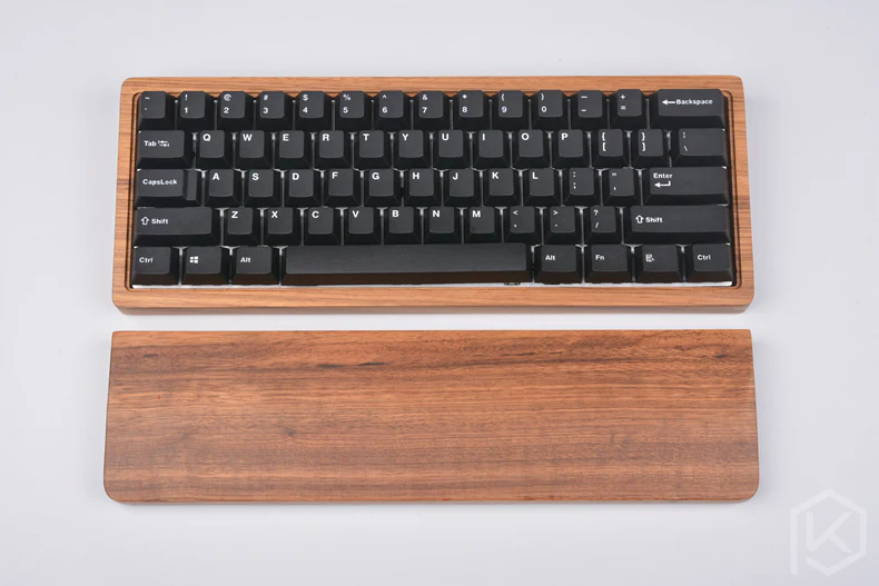 wooden case wood case walnut rosewood zebra wood with wood wrist high quality free shipping for gh60 xd64 poker 2 60% - Image 8