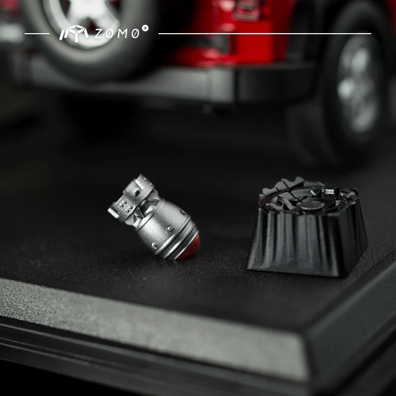 zomo Aluminum magnetic bomb Artisan Keycap CNC anodized aluminum body Compatible with Cherry MX switches - Image 11
